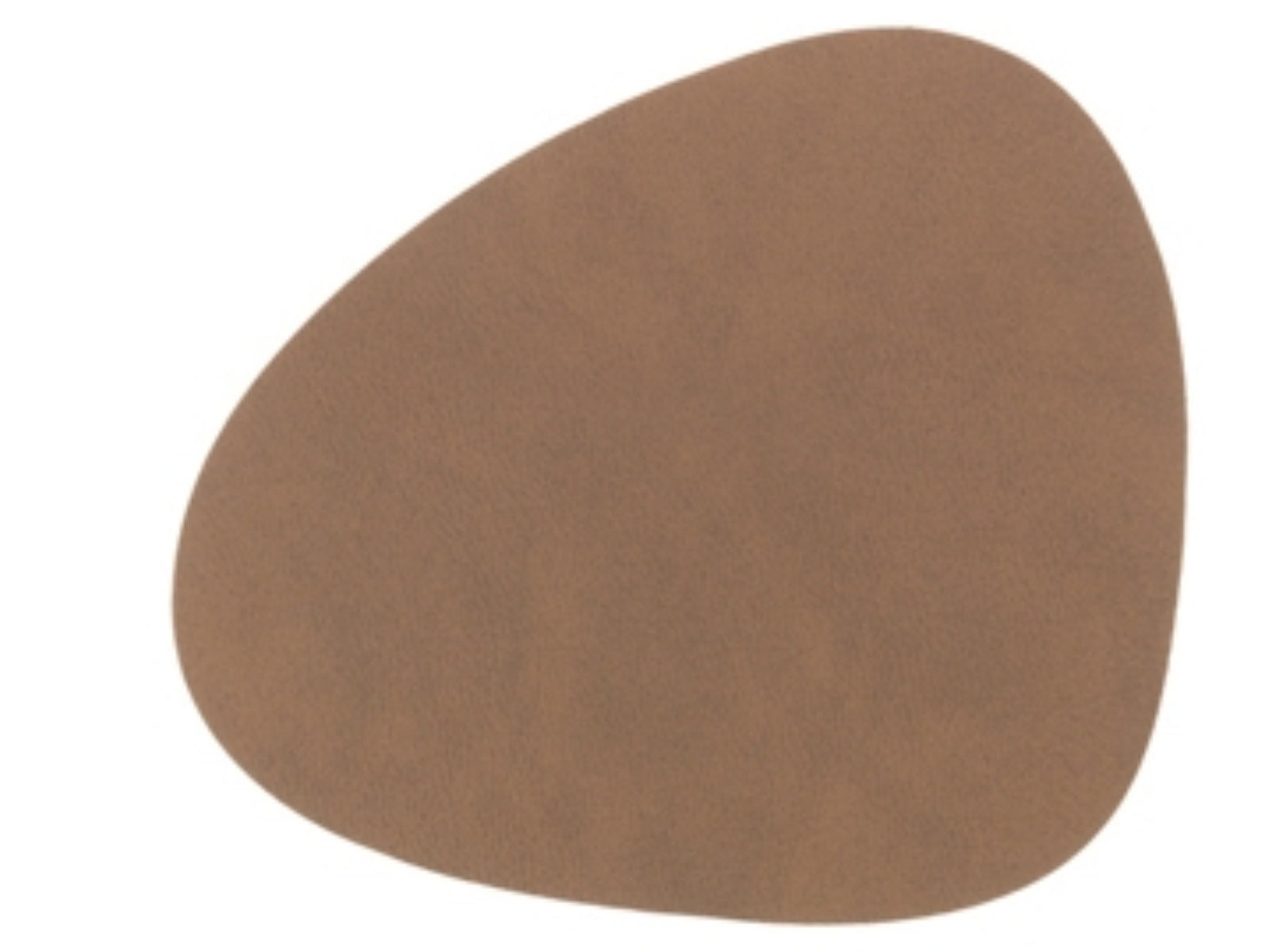 LIND DNA NUPO Untersetzer Curve brown 11 x 13 cm