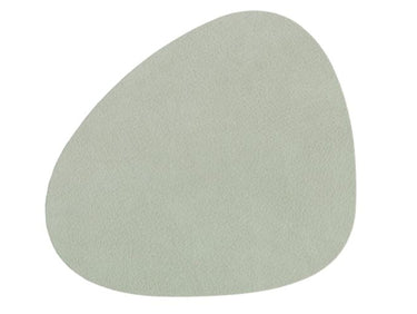 LIND DNA NUPO Untersetzer Curve olive green 11 x 13 cm