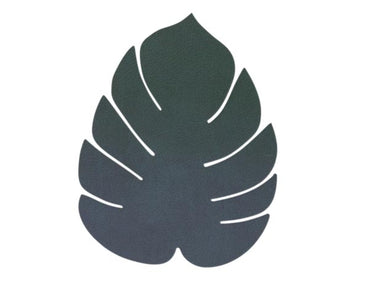 LIND DNA NUPO Untersetzer Monstera Leaf dark green 14x12