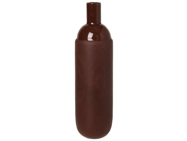 5710688182800 Broste Copenhagen Harald Vase Glas Madder Brown 37,6 cm