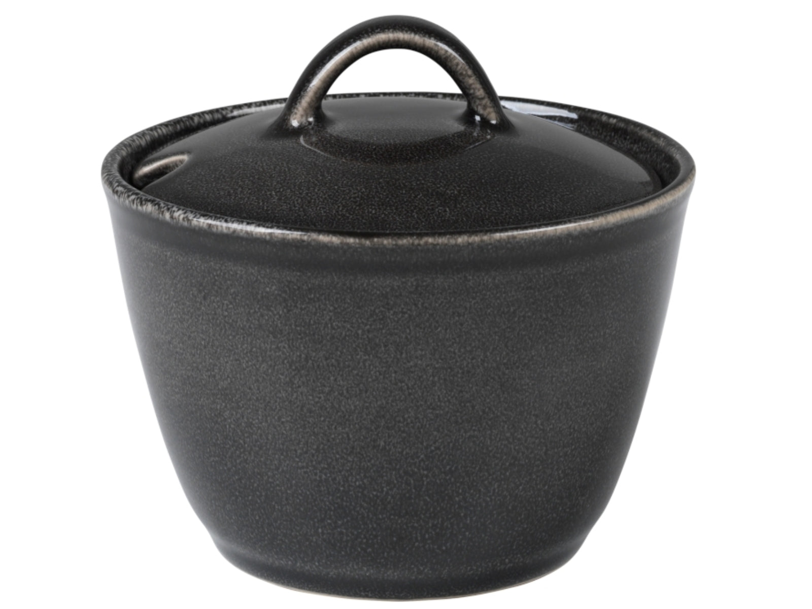 5710688170104 Broste Copenhagen NORDIC COAL Zuckerdose 10,5 cm