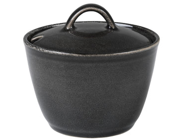 5710688170104 Broste Copenhagen NORDIC COAL Zuckerdose 10,5 cm