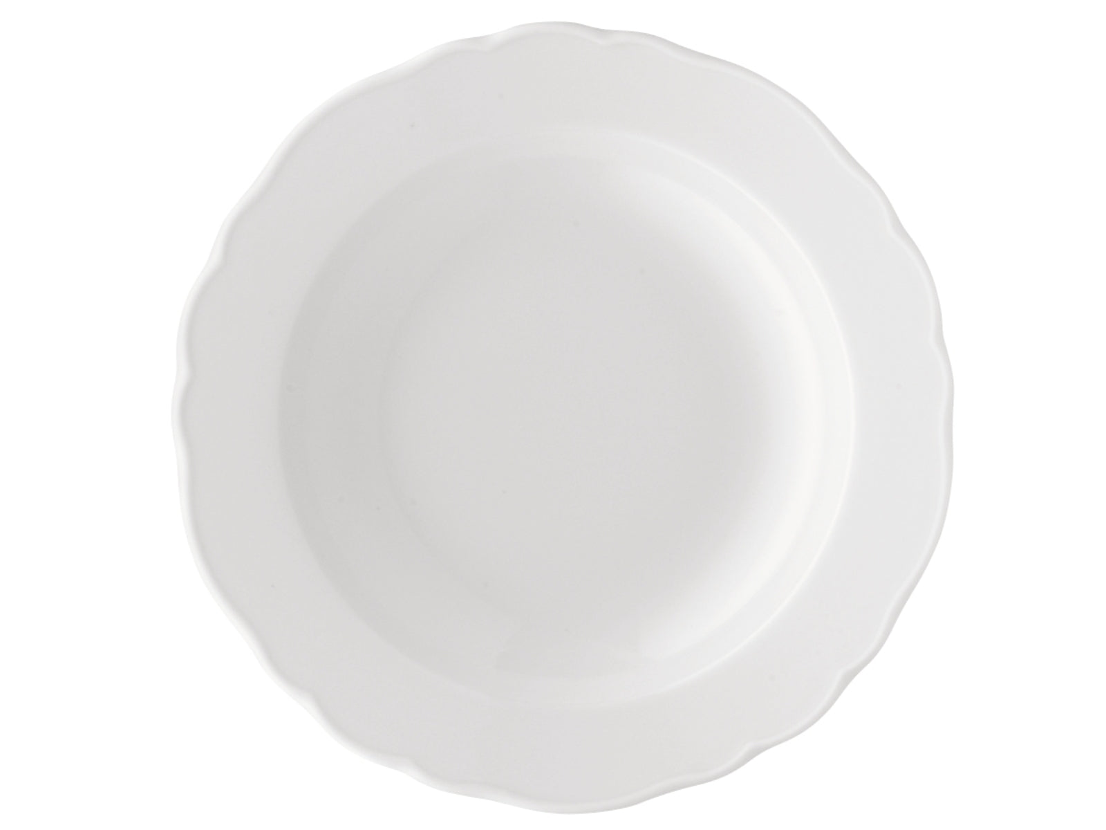 Hutschenreuther Maria Theresia Weiss Suppenteller 21 cm Fahne