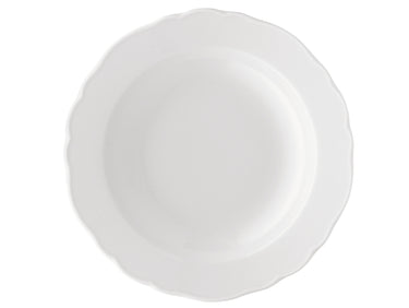 Hutschenreuther Maria Theresia Weiss Suppenteller 21 cm Fahne