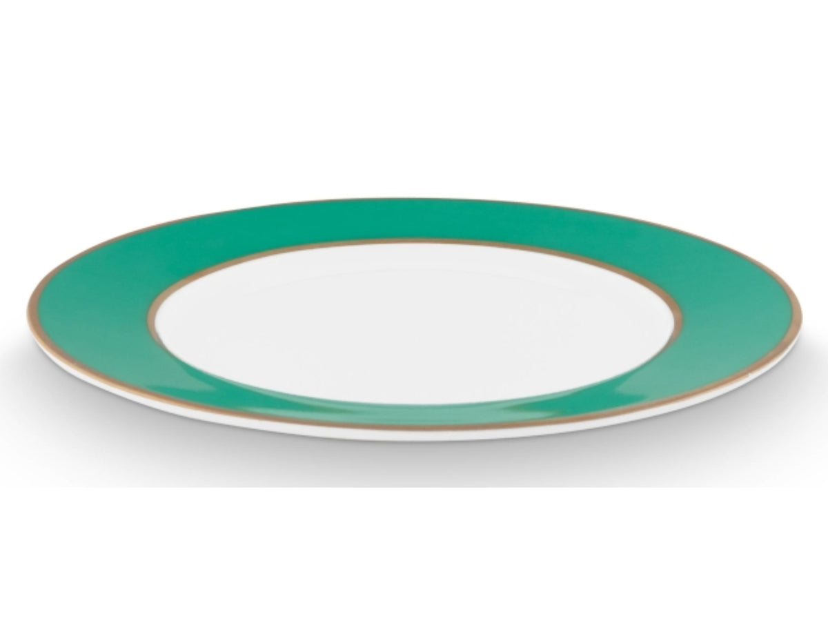 PIP STUDIO Chique Frühstücksteller gold-green 23 cm