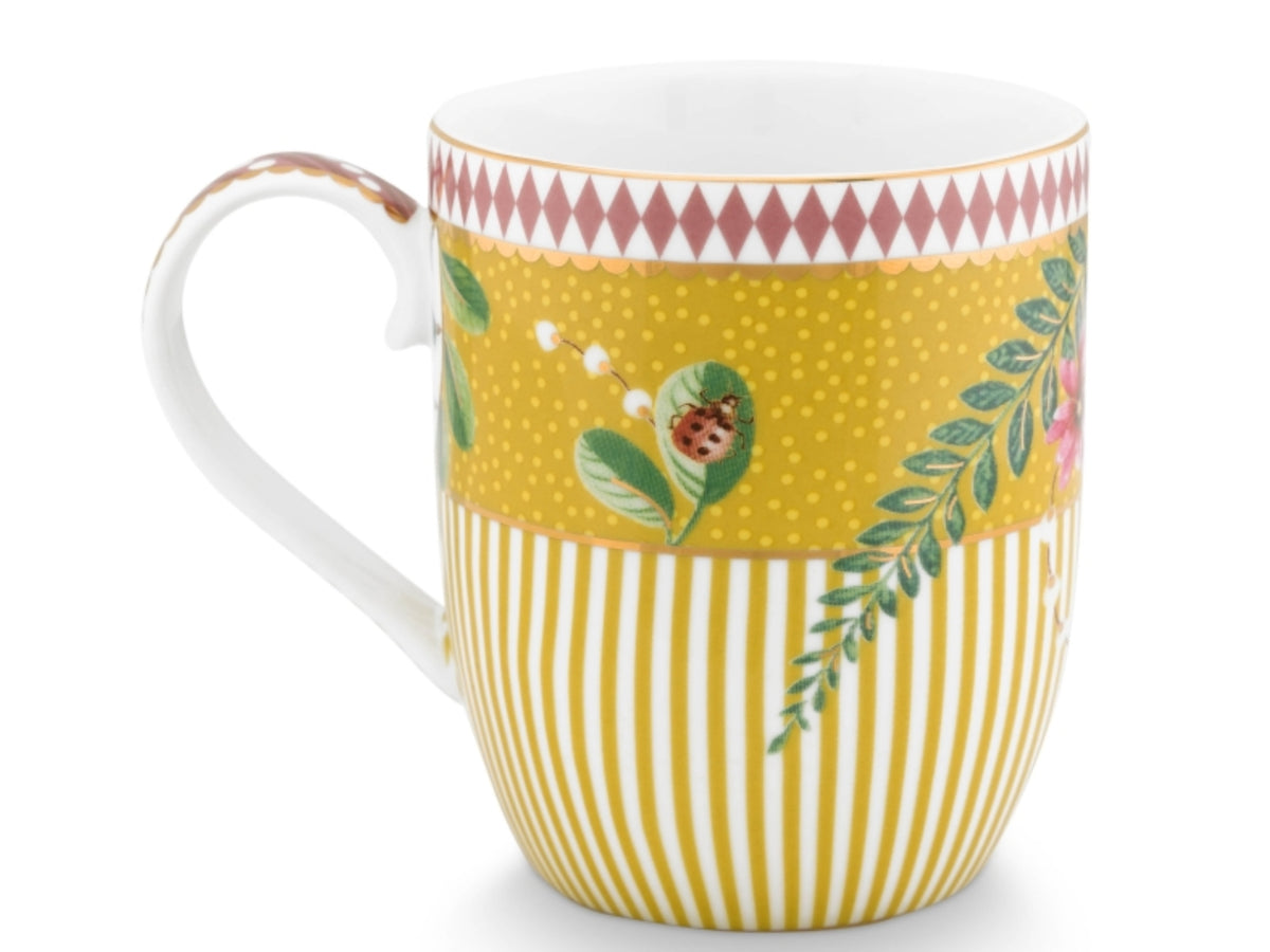 PIP STUDIO La Majorelle Henkelbecher gelb 0,145 l
