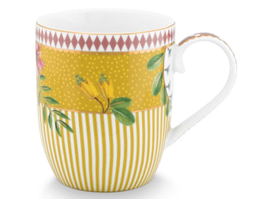 PIP STUDIO La Majorelle Henkelbecher gelb 0,145 l