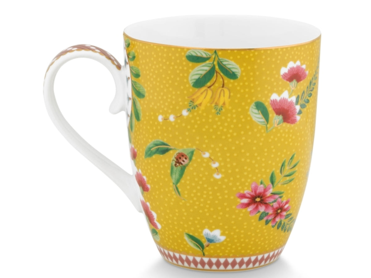 PIP STUDIO La Majorelle Henkelbecher gelb 0,35 l