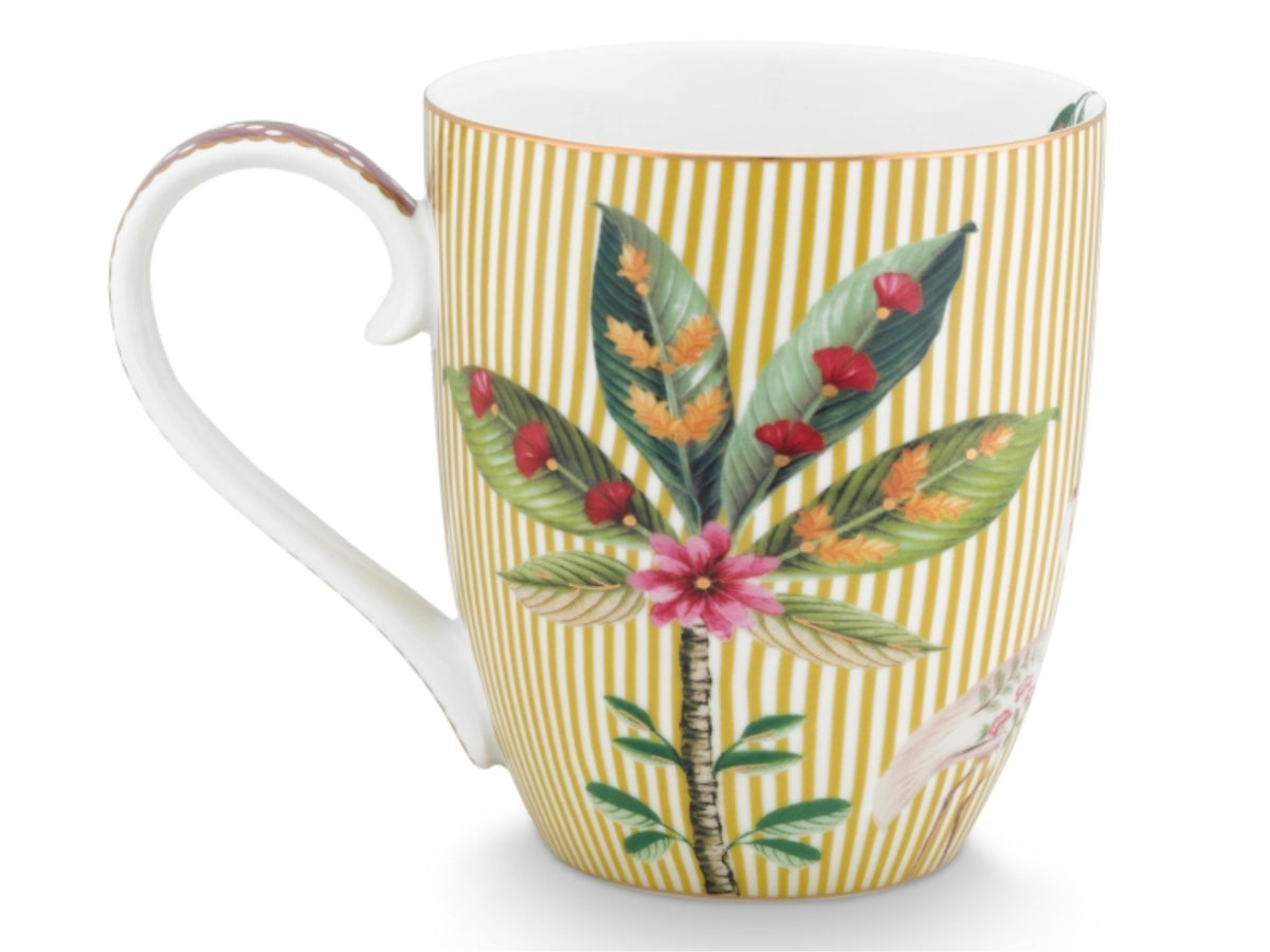 PIP STUDIO La Majorelle Henkelbecher XL gelb 0,45 l