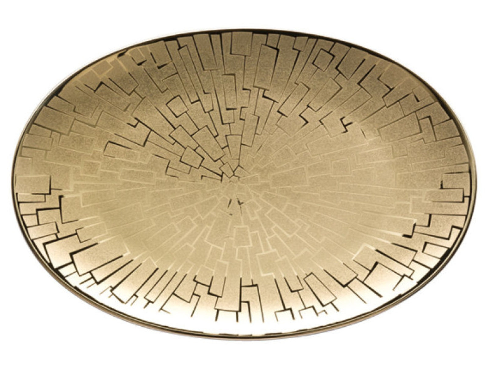 Rosenthal TAC Gropius Skin Gold Platte 18 cm