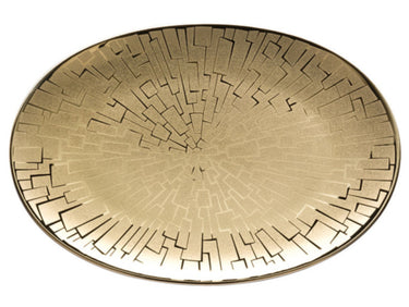 Rosenthal TAC Gropius Skin Gold Platte 18 cm