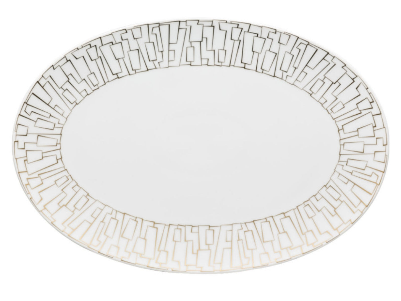 Rosenthal TAC Gropius Skin Gold Platte 34 cm
