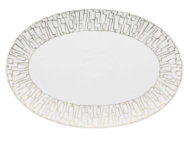 Rosenthal TAC Gropius Skin Gold Platte 34 cm