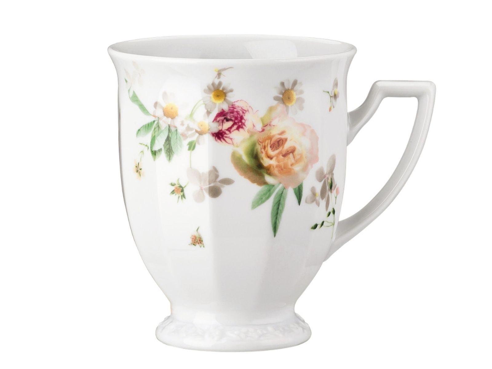 Rosenthal Maria Pink Rose Becher mit Henkel 0,3 l