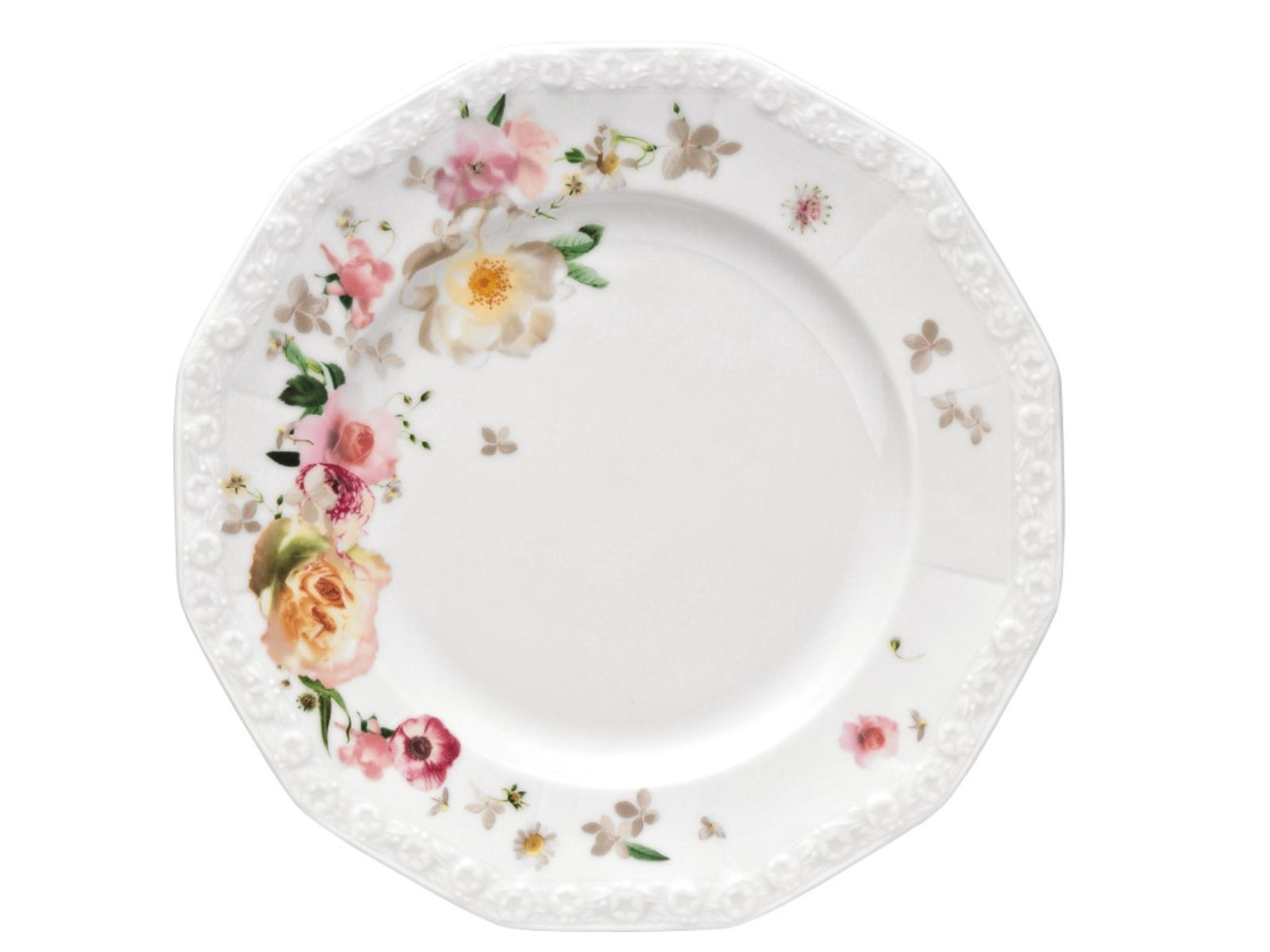 Rosenthal Maria Pink Rose Frühstücksteller 21 cm