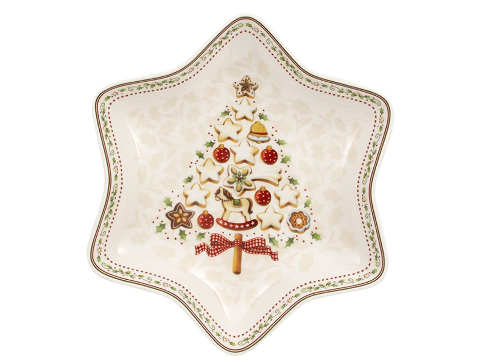 Villeroy & Boch Winter Bakery Delight Sternschale mittel, Lebkuchendorf, Schale für Plätzchen Villeroy & Boch Winter Bakery Delight Sternschale mittel, Lebkuchendorf, Schale für Plätzchen