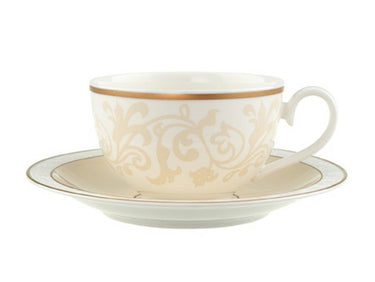 Villeroy & Boch Ivoire Frühstückstasse mit Untertasse 2tlg.