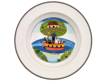Villeroy & Boch Design Naif Suppenteller Arche Noah 21 cm