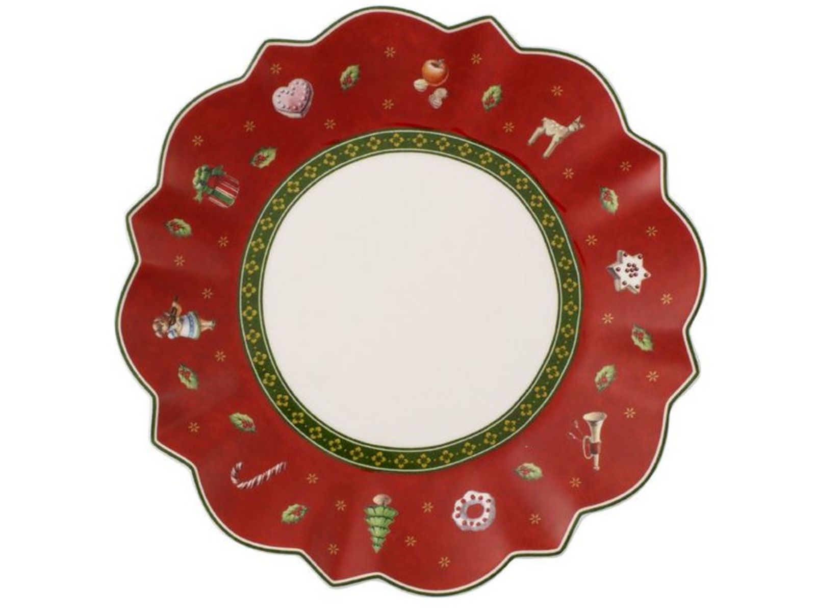 Villeroy & Boch Toy's Delight Brotteller rot 17 cm