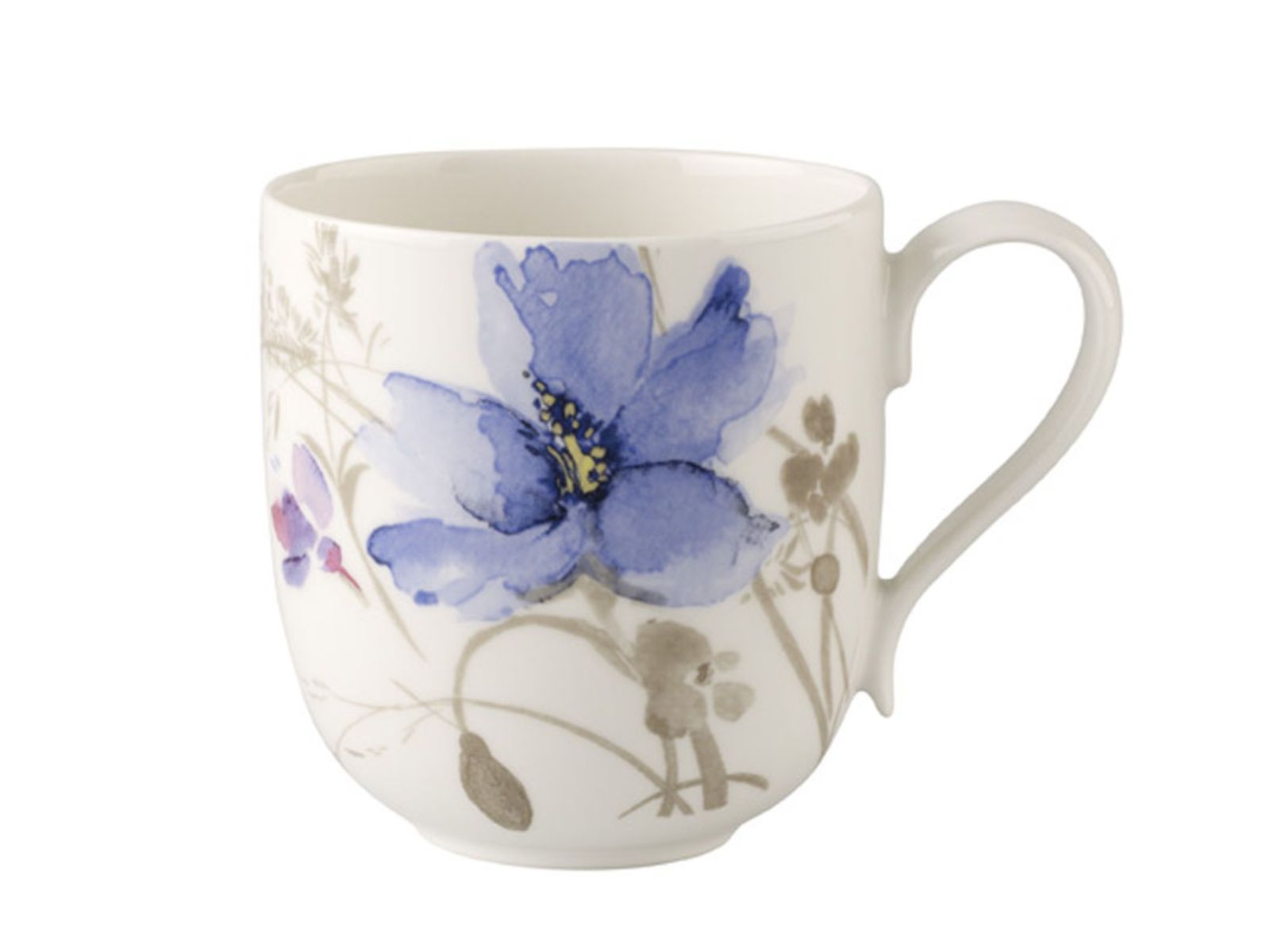 Villeroy & Boch Mariefleur Gris Basic Becher mit Henkel 0,35 l