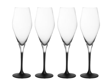 Villeroy & Boch Manufacture Rock Champagnerkelch-Set 4tlg.