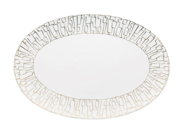 Rosenthal TAC Gropius Skin Gold Platte 25 cm