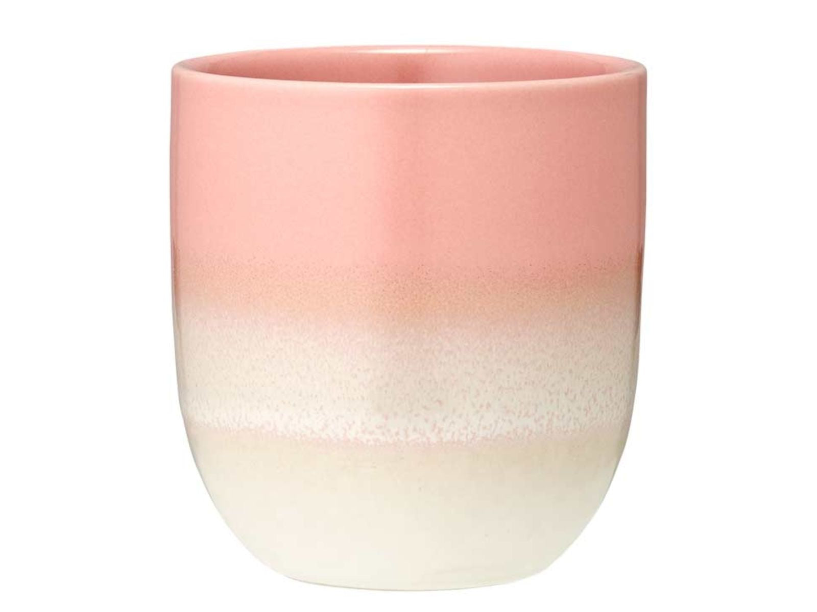 ladelle CAFE Becher ohne Henkel pink schattiert 0,3 l