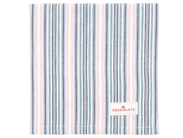 Greengate Leise Stoffserviette white 40 x 40 cm