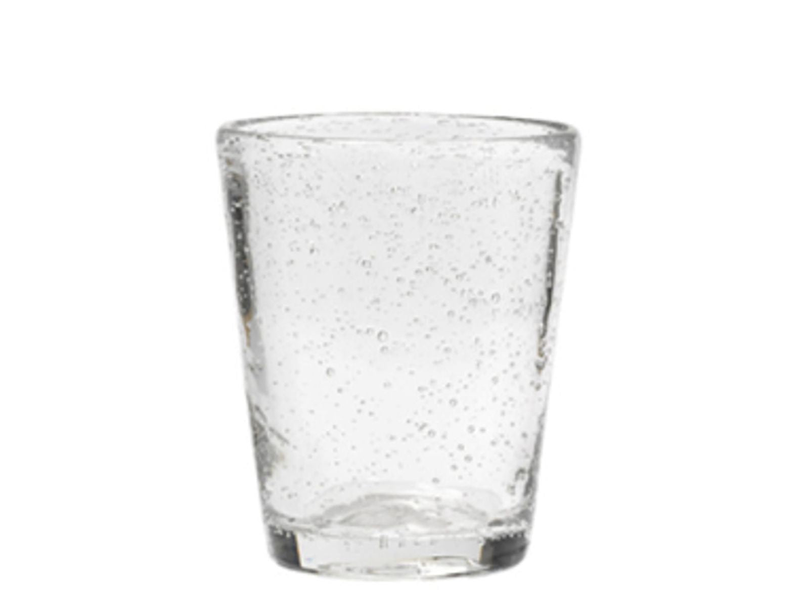 Broste Copenhagen Trinkglas BUBBLE klar 0,2 l 4er Set