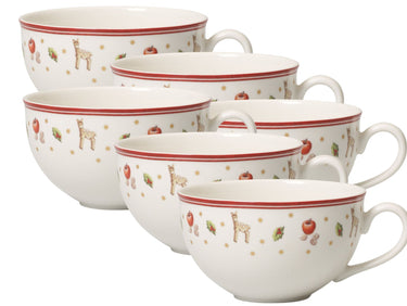 Villeroy & Boch Toy's Delight Milchkaffee-Obertasse 0,3 l Set6 Freisteller
