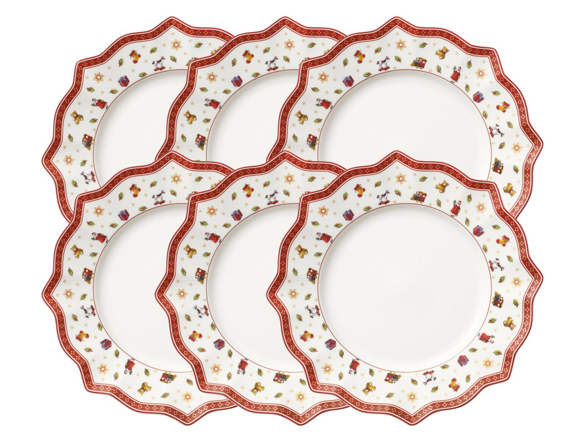 Villeroy & Boch Toy's Delight Speiseteller weiss 29 cm Set6 Freisteller