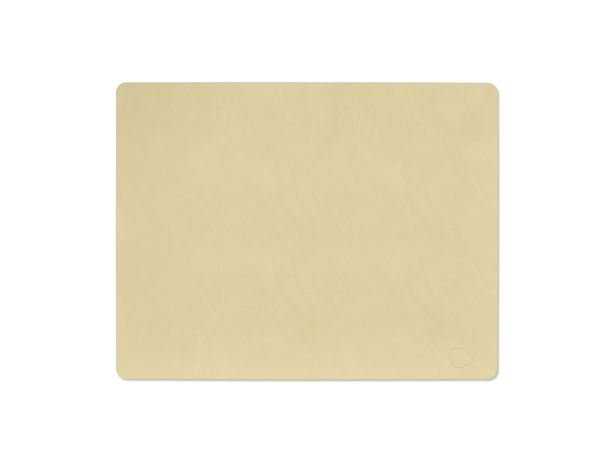 LIND DNA Nupo Tischset Square L lemon sorbet Freisteller