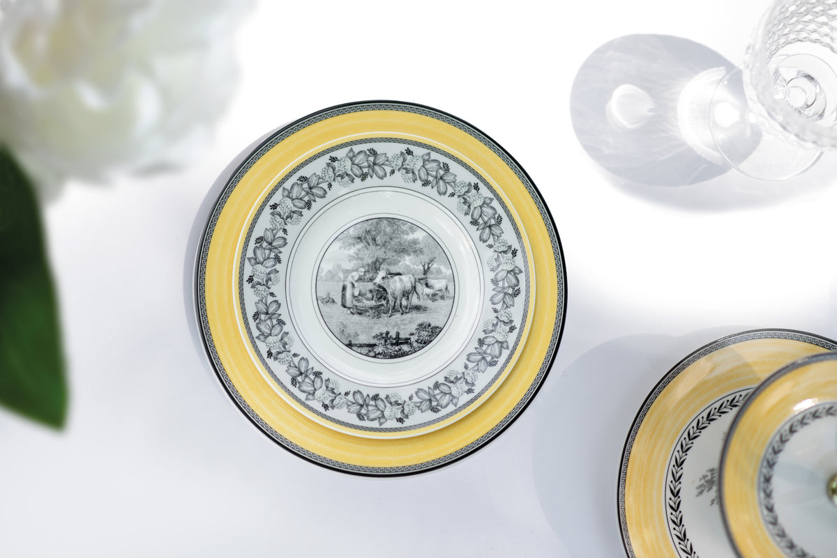 Villeroy & Boch Audun Fleur Brotteller 16 cm Lifestyle 1