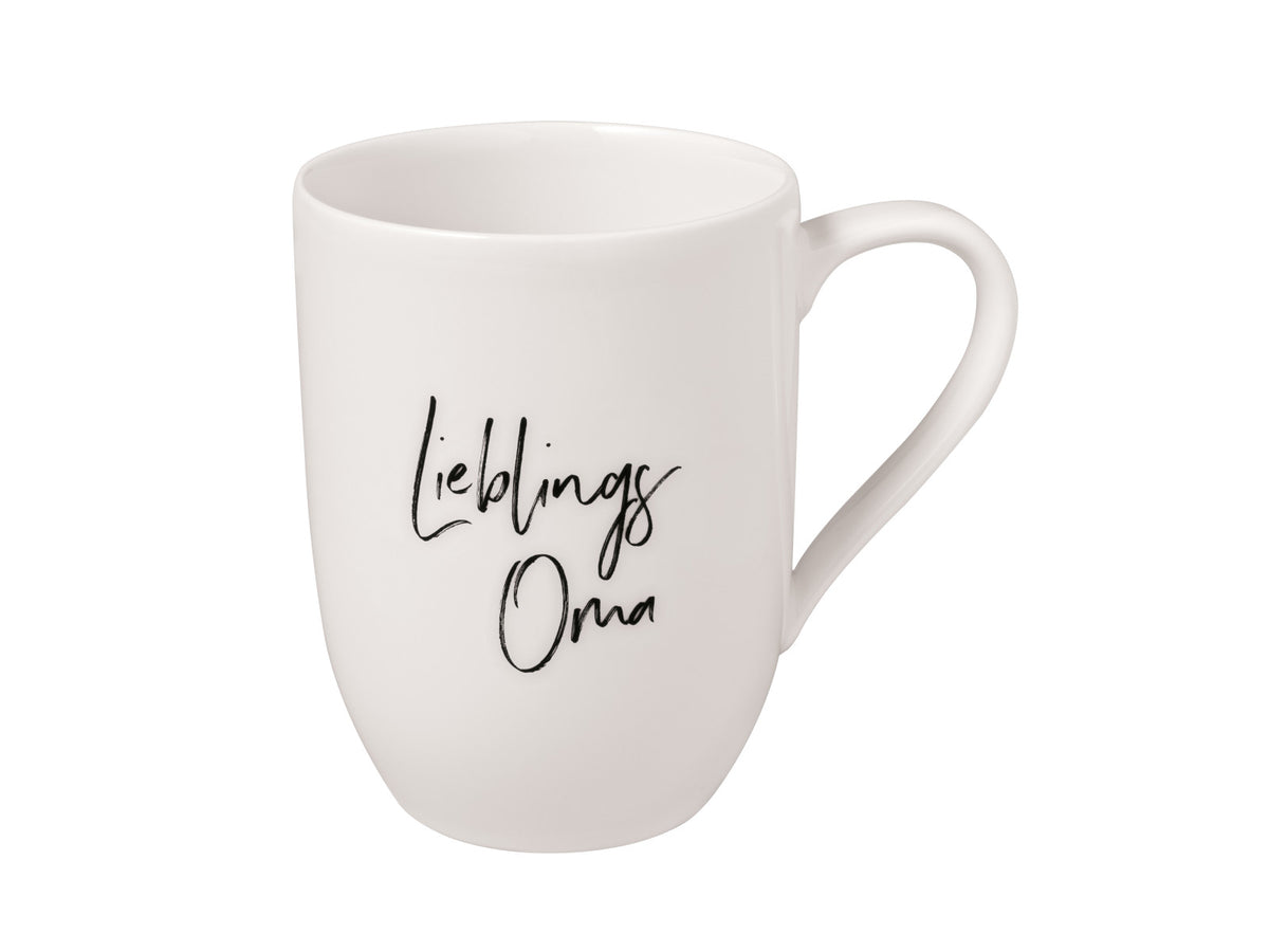 Villeroy & Boch Statement Henkelbecher Lieblingsoma 0,29l Set 2tlg Freisteller 2