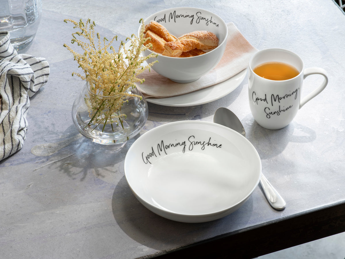 Villeroy & Boch Statement Schale flach Good morning Sunshine 18,5cm Lifestyle 2