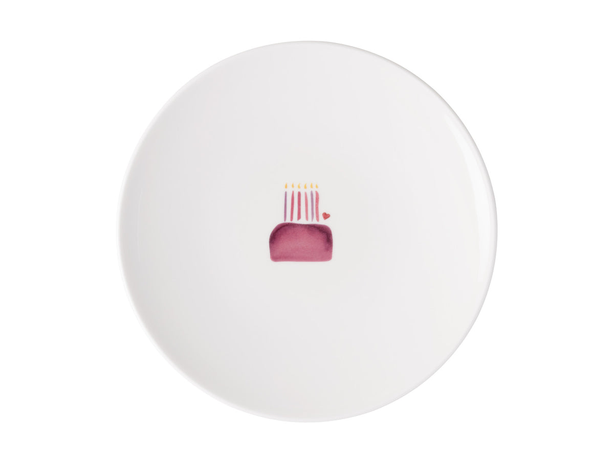 Villeroy & Boch With Love Frühstücksteller Happy Birthday 21cm Freisteller