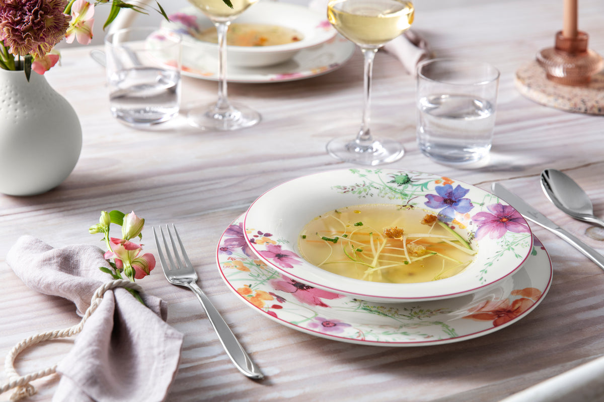 Villeroy & Boch Mariefleur Basic Suppenteller 23 cm Lifestyle 2
