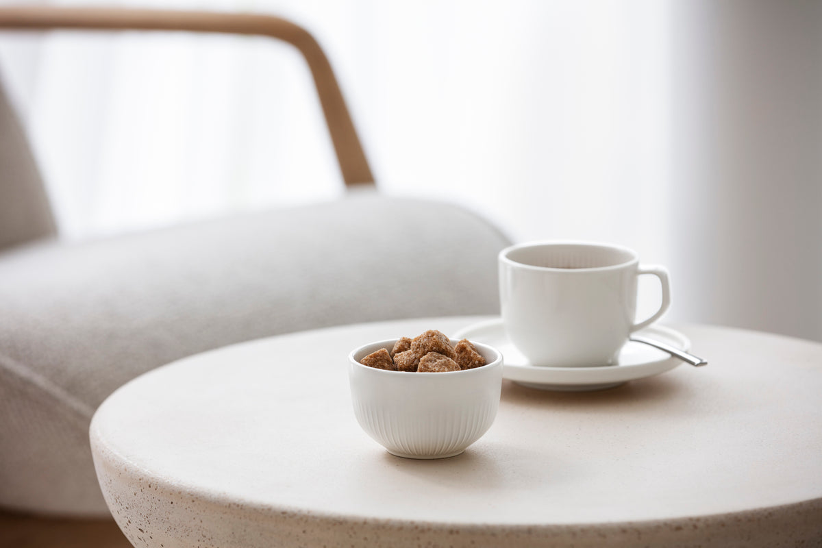 Villeroy & Boch Afina Kaffeeuntertasse weiß 14cm Lifestyle 3