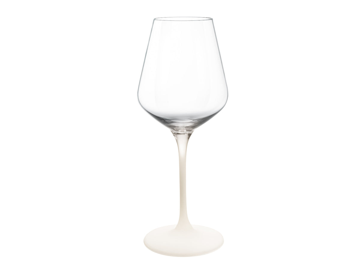 Villeroy & Boch Manufacture Rock blanc Weißweinglas Set 4tlg Freisteller 1