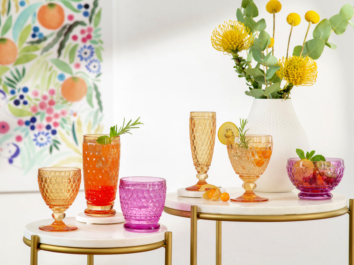 Villeroy & Boch Boston Berry Sektglas lila 0,12l Lifestyle 3