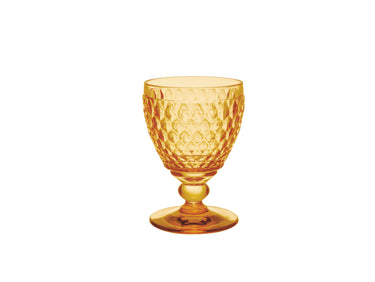 Villeroy & Boch Boston Saffron Weißweinglas gelb 0,125l Freisteller