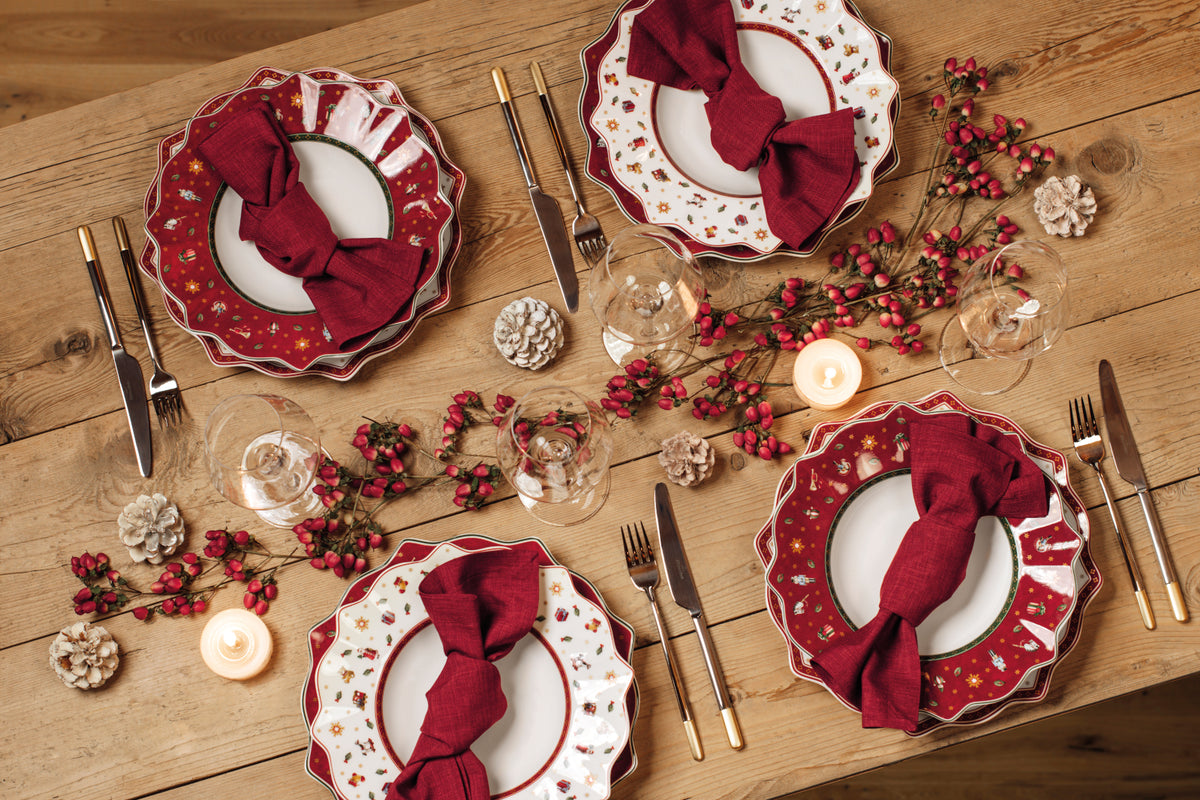 Villeroy & Boch Toy's Delight Speiseteller grün 29 cm Set6 Lifestyle