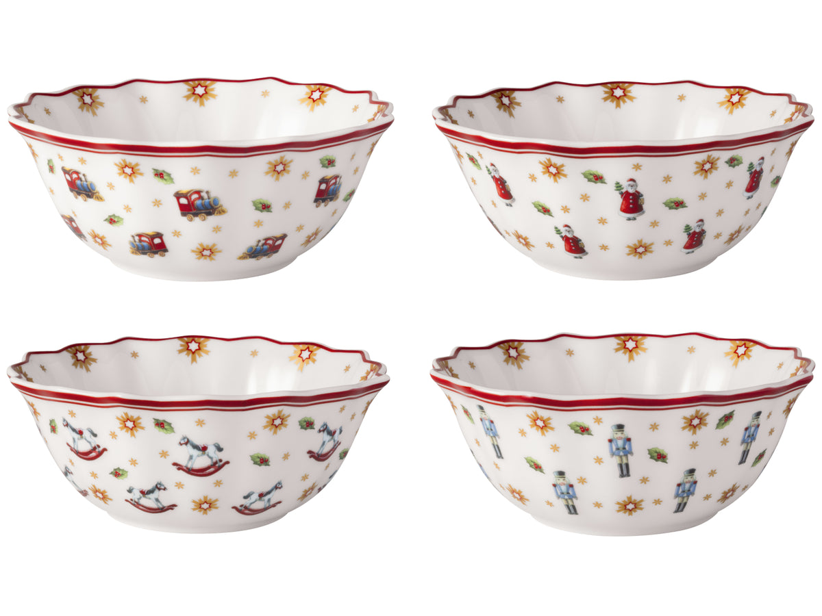 Villeroy & Boch Toy's Delight Jubiläums-Schalen Set 4tlg Freisteller 1