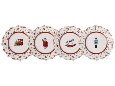 Villeroy & Boch Toy's Delight Jubiläums-Teller Set 4tlg Freisteller 1