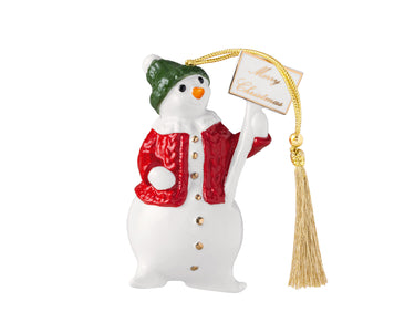 Villeroy & Boch Christmas Classics Ornament Schneemann 9,5cm Freisteller1