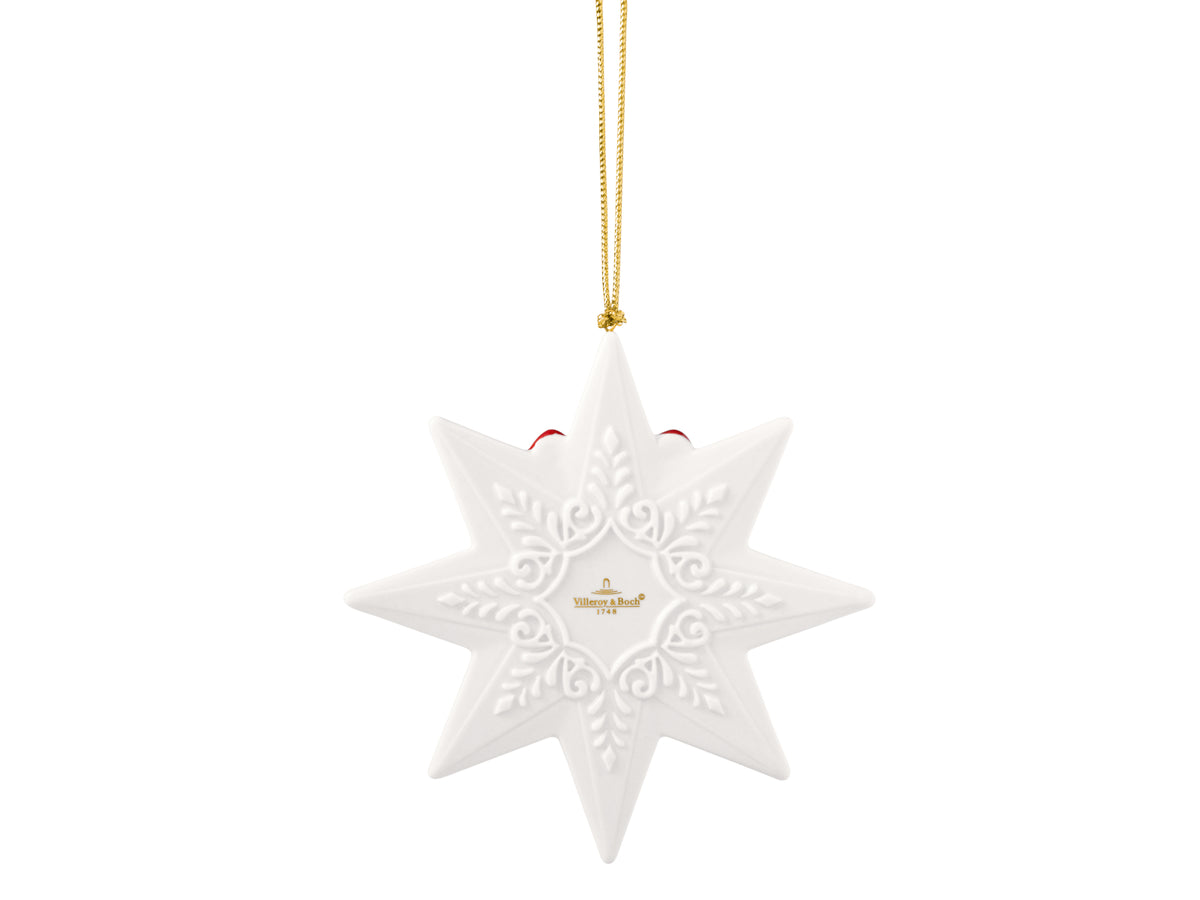 Villeroy & Boch Christmas Classics Ornament Stern 2025 Freisteller 2