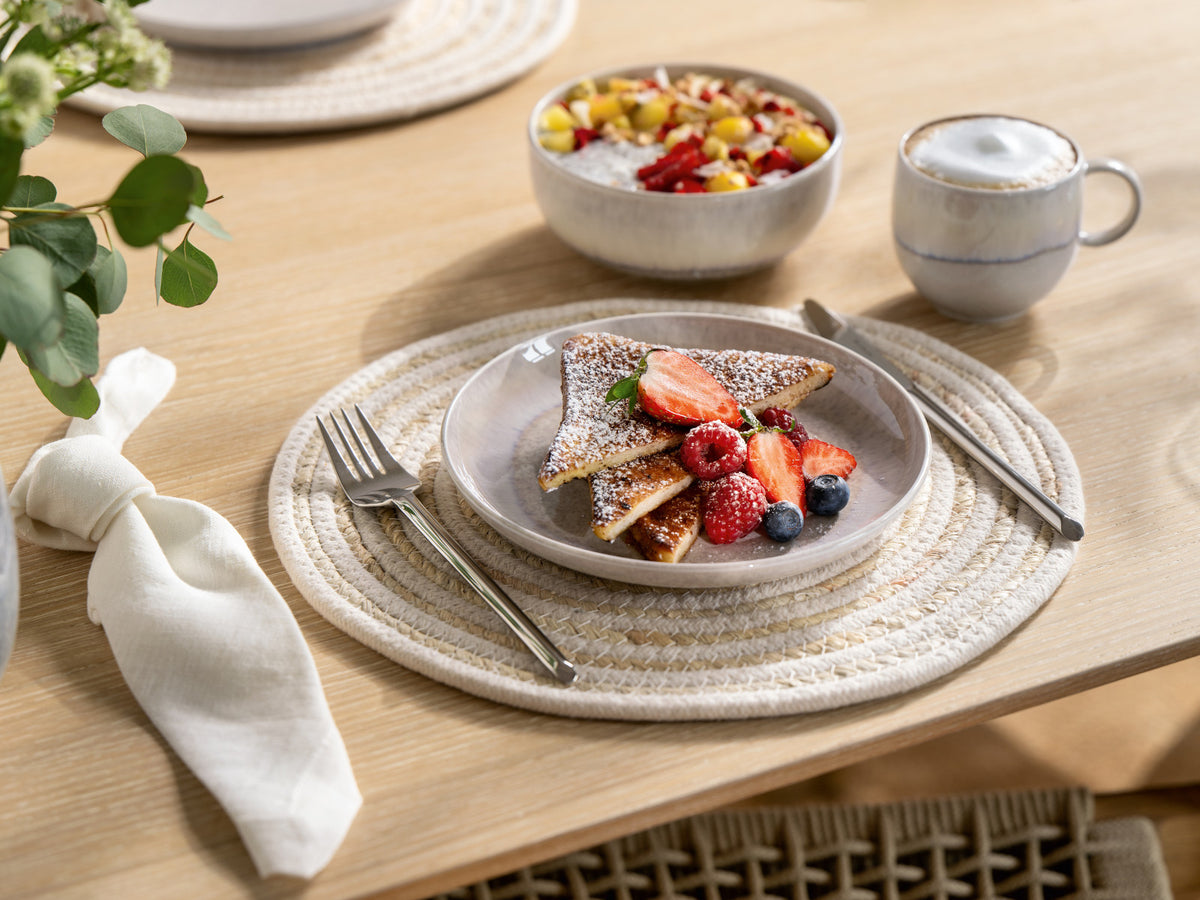 like. by Villeroy & Boch Perlemor Sand Frühstücksteller 20cm Lifestyle 7