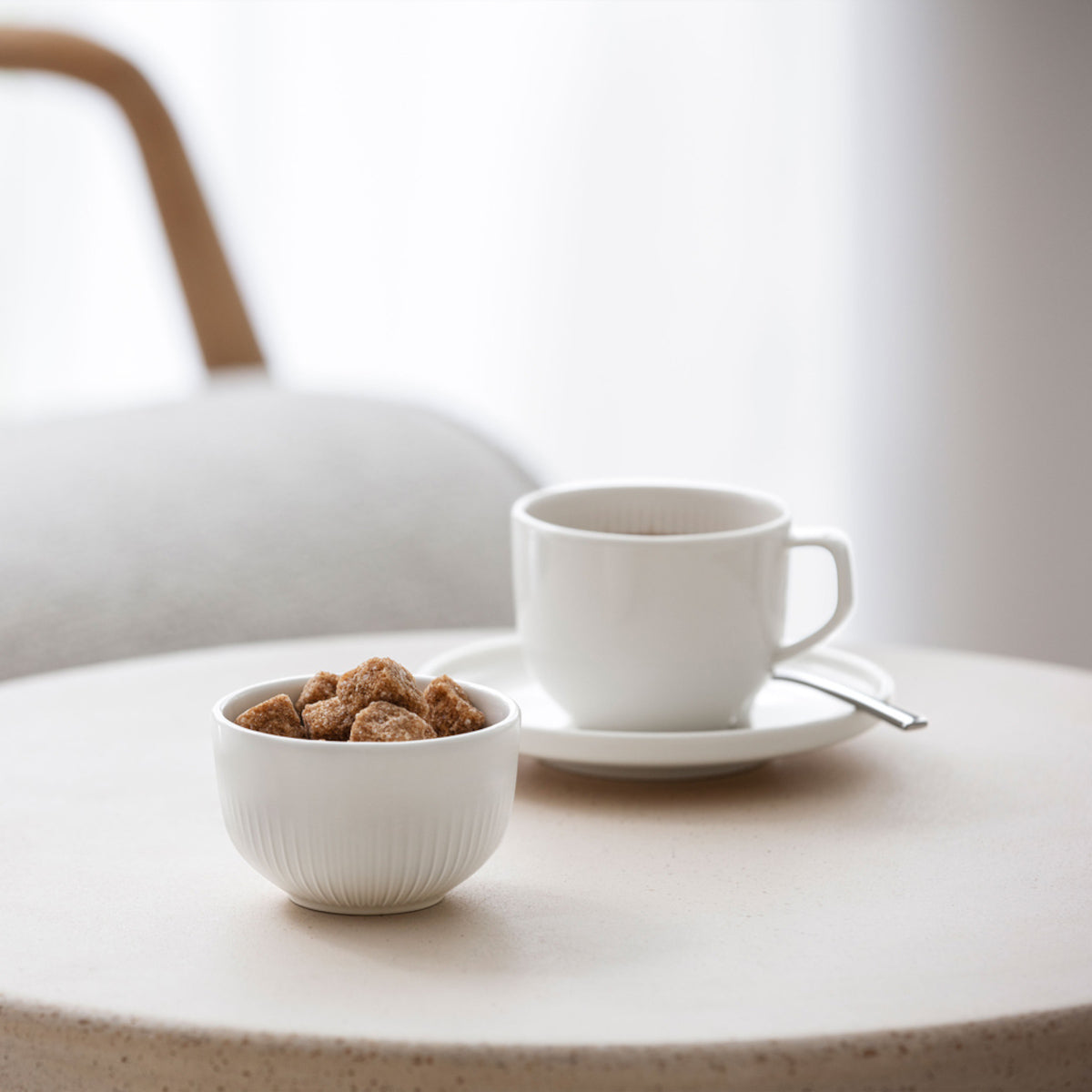 Villeroy & Boch Afina Dipschälchen weiß 0,08l Set6 Lifestyle