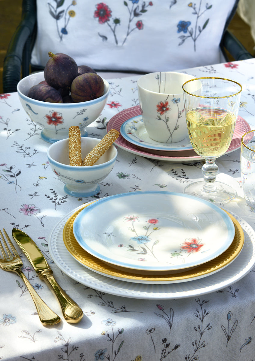 Greengate Venissa Tischläufer white 140x45cm Lifestyle 1