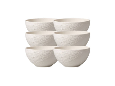 Villeroy & Boch Manufacture Rock blanc Bol 14 cm Set6